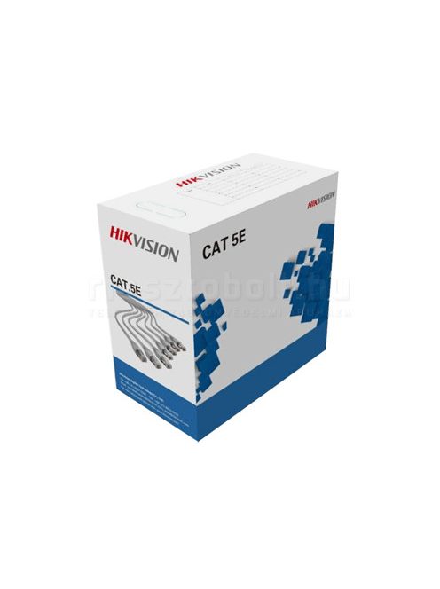 UTP305 Hikvision rézkábel CAT-5E 305m-es dob (DS-1LN5E-E/E)