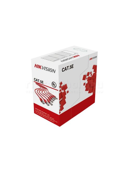 UTP305 Hikvision rézkábel CAT-5E 305m-es dob (DS-1LN5E-S )