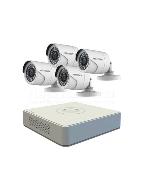 Hikvision HD Mini-4 CSŐ kameraszett (kamera + rögzítő)