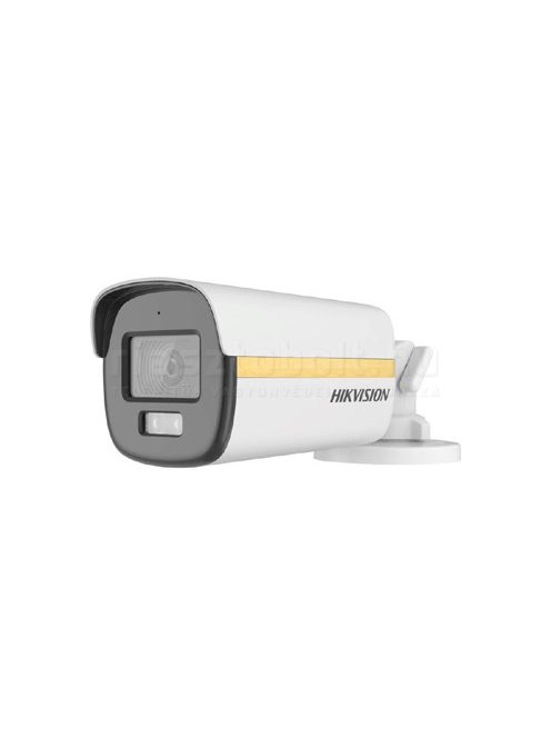 Hikvision DS-2CE12DF3T-LFS csőkamera (2MP, StarLight, FullColor, IR40m, LED40m, 2.8mm, WDR, Mikrofon)