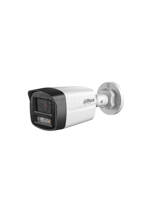 Dahua IPC-HFW1239TL1-A-IL cső IP kamera (2MP, StarLight, FullColor, IR30m, LED30m, 2.8mm, POE, Mikrofon)