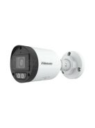 Videosec IPW-2124SA-28DL cső IP kamera (4MP, StarLight, FullColor, IR30m, LED30m, 2.8mm, POE, SD, Mikrofon)