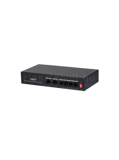 Dahua PFS3006-4ET-36 POE switch (4 POE port, 36W, 2 uplink)