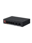 Dahua PFS3006-4ET-60 POE switch (4 POE port, 60W, 2 uplink)