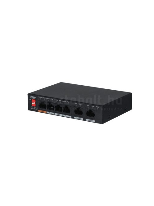 Dahua PFS3006-4ET-60 POE switch (4 POE port, 60W, 2 uplink)