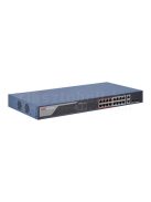 Hikvision DS-3E1318P-EI menedzselhető POE switch (16 POE port, 230W, 2 Gigabit uplink)