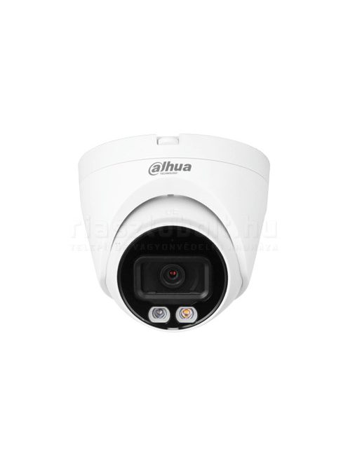 Dahua IPC-HDW1239V-A-IL dóm IP kamera (2MP, StarLight, FullColor, IR30m, LED30m, 2.8mm, POE, Mikrofon)