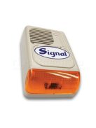 Signal PS-128-1-S (PS-128ASZ) kifújásvédett kültéri hang + fényjelző