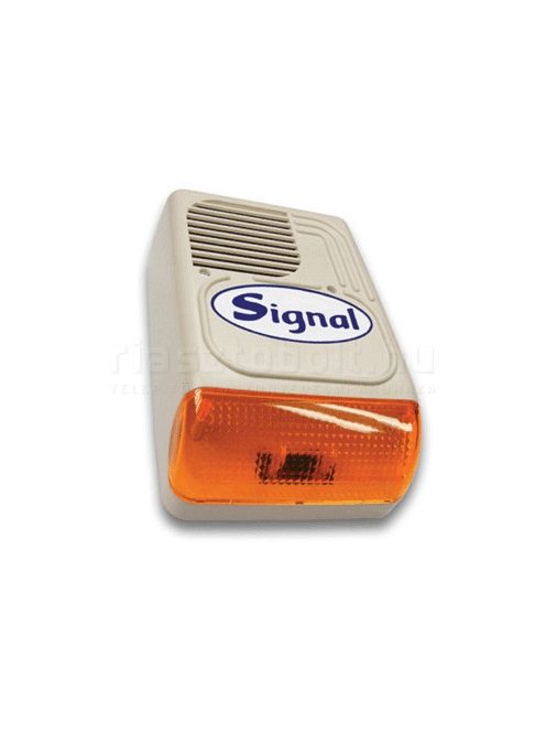 Signal PS-128-1-S (PS-128ASZ) kifújásvédett kültéri hang + fényjelző