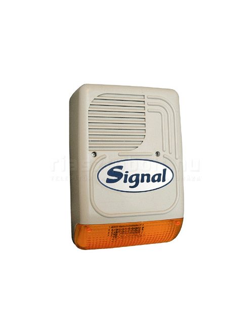 Signal PS-128-1-S (PS-128ASZ) kifújásvédett kültéri hang + fényjelző